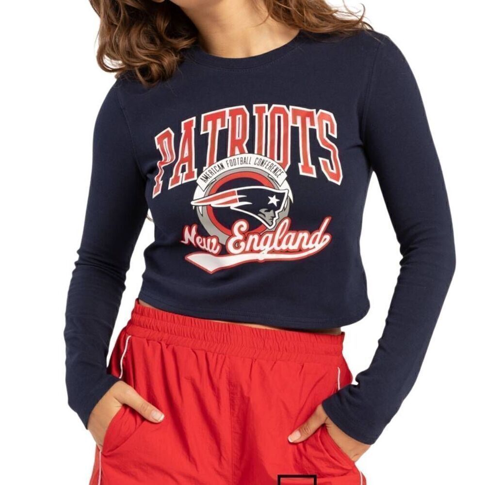 NFL New England Patriots Baby Tee T-Shirt -D